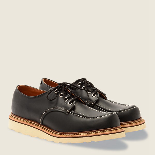 Oxford Red Wing - Classic - Chrome Cuir - Noir - Homme 941AGVYFW